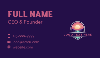 Travel Mountain Destination Business Card