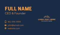 Media Business Card example 3
