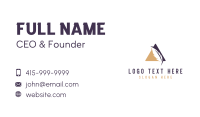 Author Writer Quill Publisher Business Card