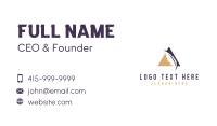 Writer Business Card example 1