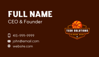 Basketball Sport Team Business Card
