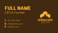 Golden Chef Hat  Business Card Image Preview