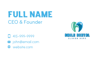 Tooth Dental Hygienist Business Card Image Preview