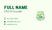 Agriculture Leaf Hand Business Card Image Preview