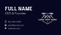 Carpentry Tool Business Card example 1