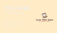 Cool Pet Dog Scarf Business Card Design