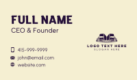 Delivery Transport Truck Business Card