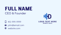 Telecommunication Business Card example 2