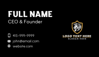 Mad Unicorn Shield Gaming Business Card