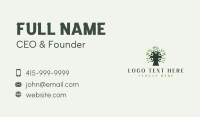 Lifestyle Wellness Tree  Business Card Design