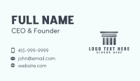 Legal Business Card example 2