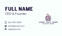 Television Business Card example 1