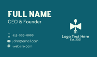 Bow Tie Business Card example 1