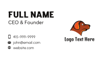 Orange And Brown Business Card example 4