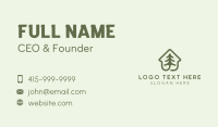 Christmas Tree House Business Card