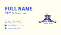 Cricket Bat Business Card example 3