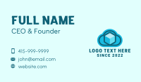 Cloud Box Storage Business Card