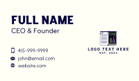 Online Learning Business Card example 3