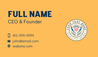 Heart Charity Hands Business Card