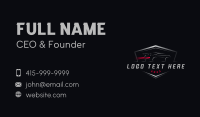 Automotive Car Tail Light Business Card