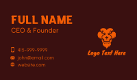 Jungle Lion Animal  Business Card