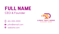 Fire Ball Business Card example 4