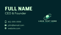 Planet Golf Ball Business Card Design