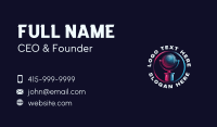 Recording Artist Business Card example 1