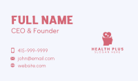 Medical Heart Mental Health  Business Card Image Preview