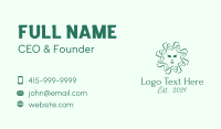 Snake Head Business Card example 2