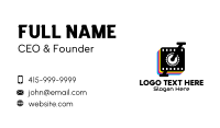 Movie Production Business Card example 4