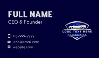 Automotive Motorsport Car Business Card Design