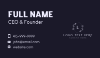 Planner Business Card example 4