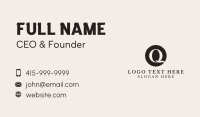Organizer Business Card example 2