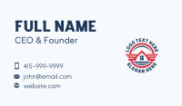 House Wings Roof Business Card Design