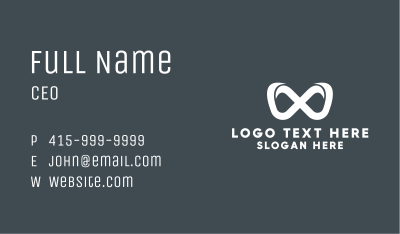 White Infinity Media  Business Card