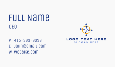 Human Group People Business Card
