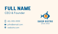 Oriental Seafood Soup  Business Card