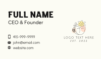 Facial Clinic Business Card example 1