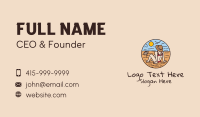 Beachside Business Card example 2