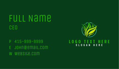 Lawn Grass Landscape Business Card Image Preview