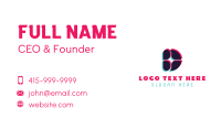 Anaglyph Business Card example 2