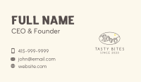Mount Rushmore Outline  Business Card