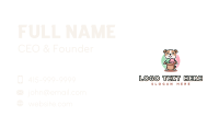 Dog Ice Cream Bistro Business Card