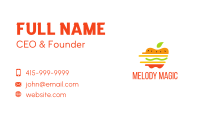 Healthy Fresh Burger Business Card