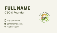 Lawn Mowing Business Card example 2