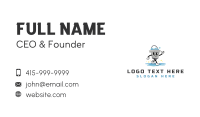 Cleaning Bucket Pail  Business Card