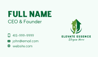 House Residential Leaf Business Card