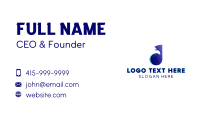 Eagle Airline Letter B Business Card