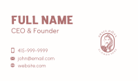 Woman Hair Fashion Business Card